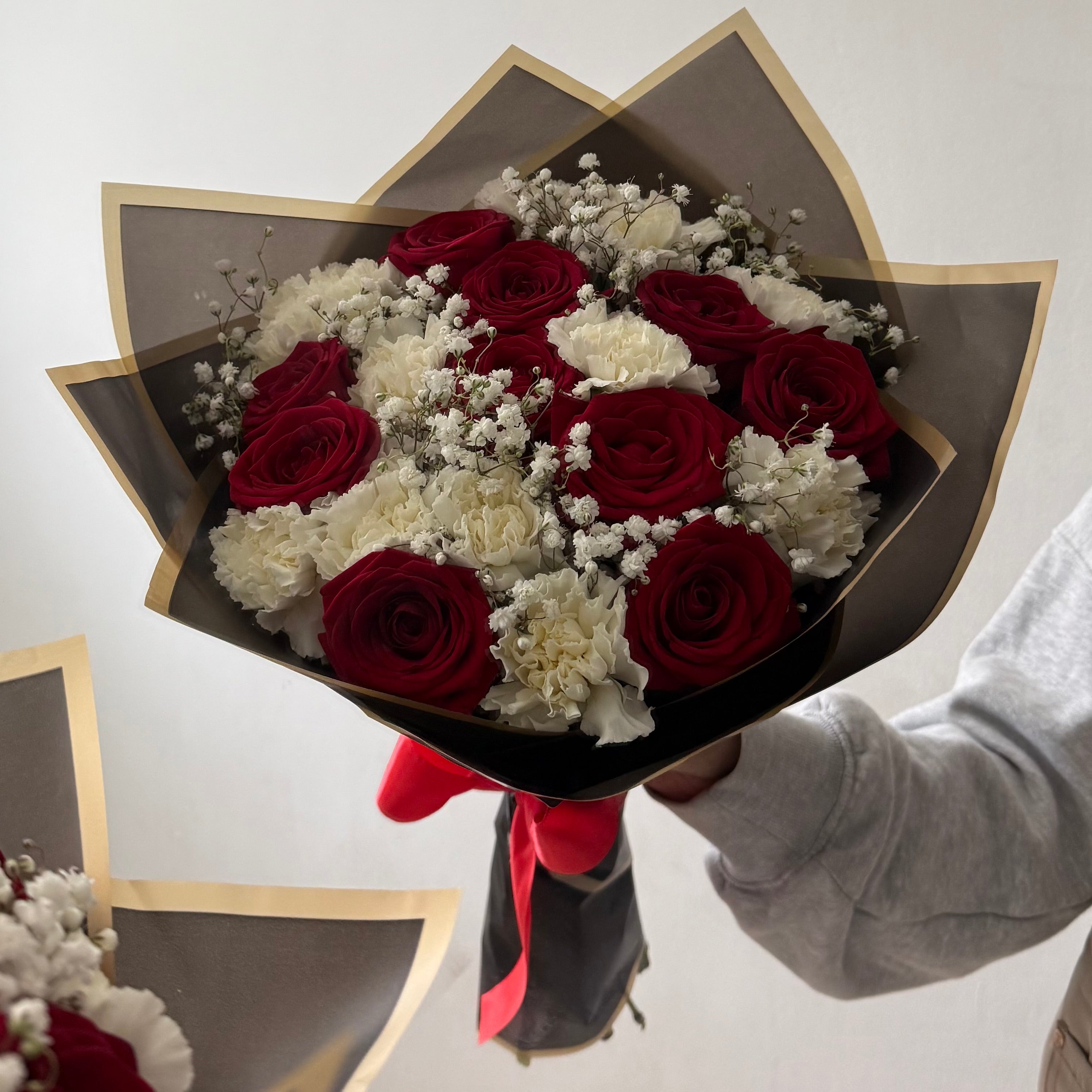 Red and White Bouquet