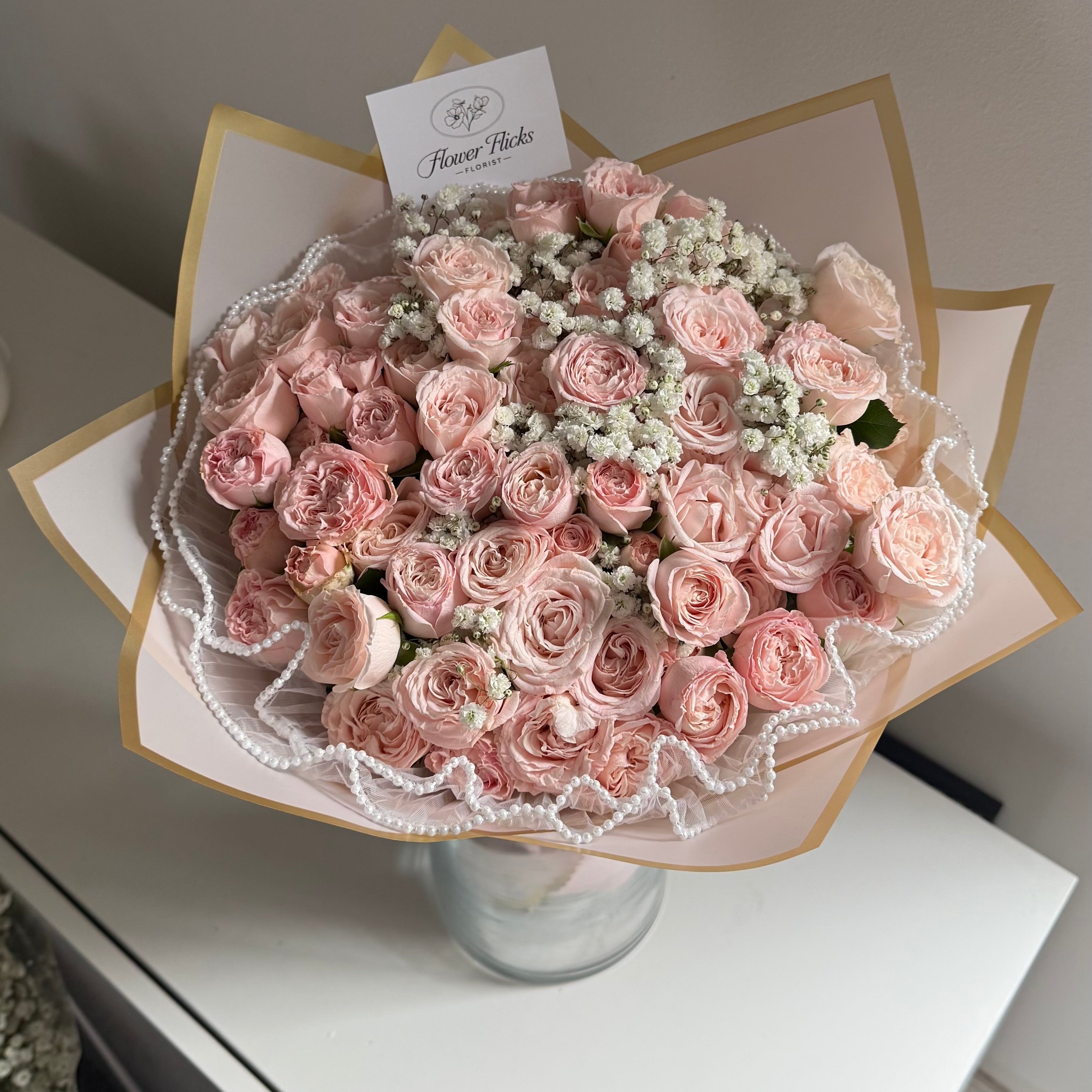 Pink Spray Rose Bouquet