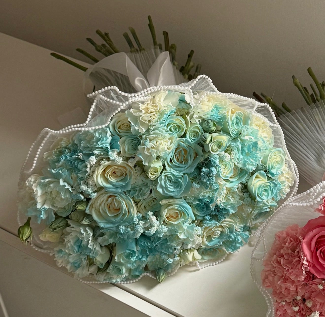 Blue and White Bouquet
