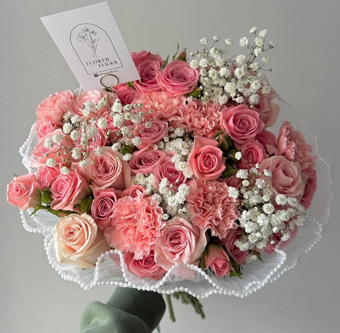 Pink Carnation Bouquet